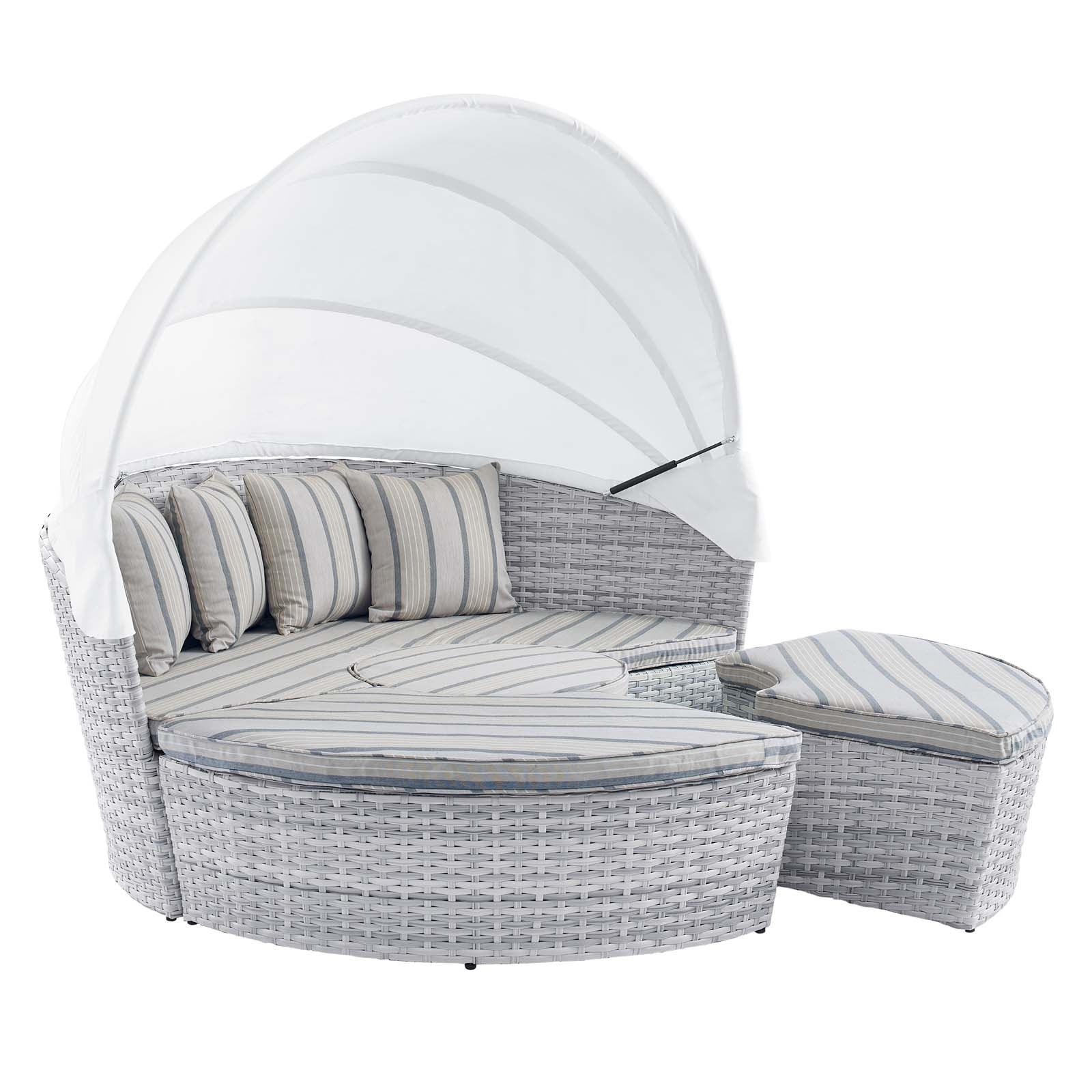 Scottsdale Canopy Sunbrella® Outdoor Patio Daybed By Modway | Outdoor Patio Daybed | Modishstore-3