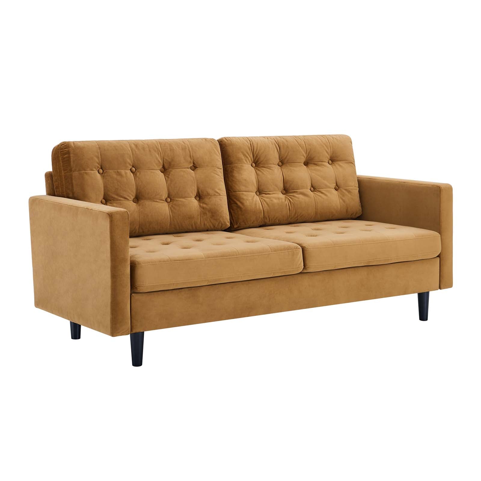 Modway Exalt Tufted Performance Velvet Sofa | Sofas