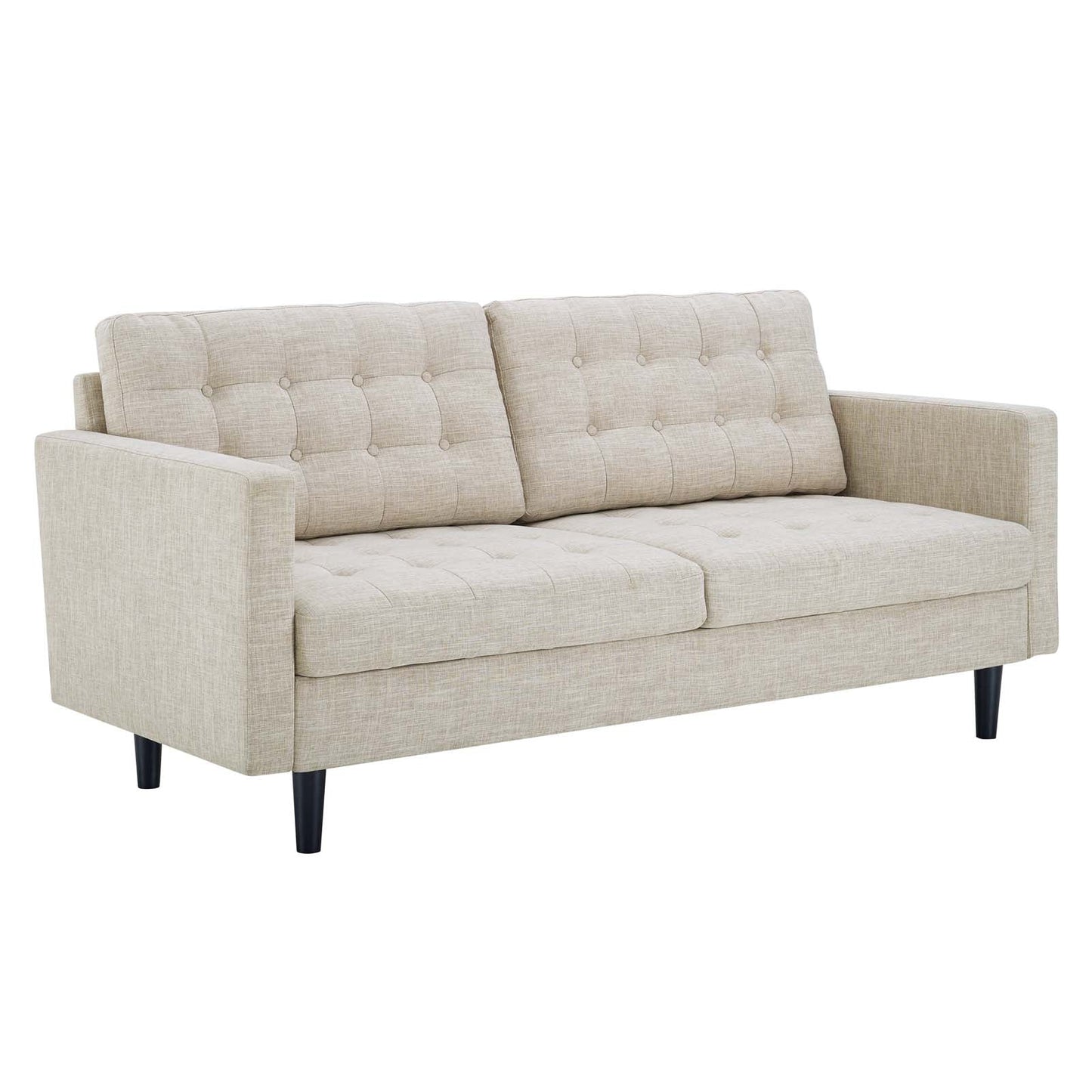 Modway Exalt Tufted Fabric Sofa | Sofas