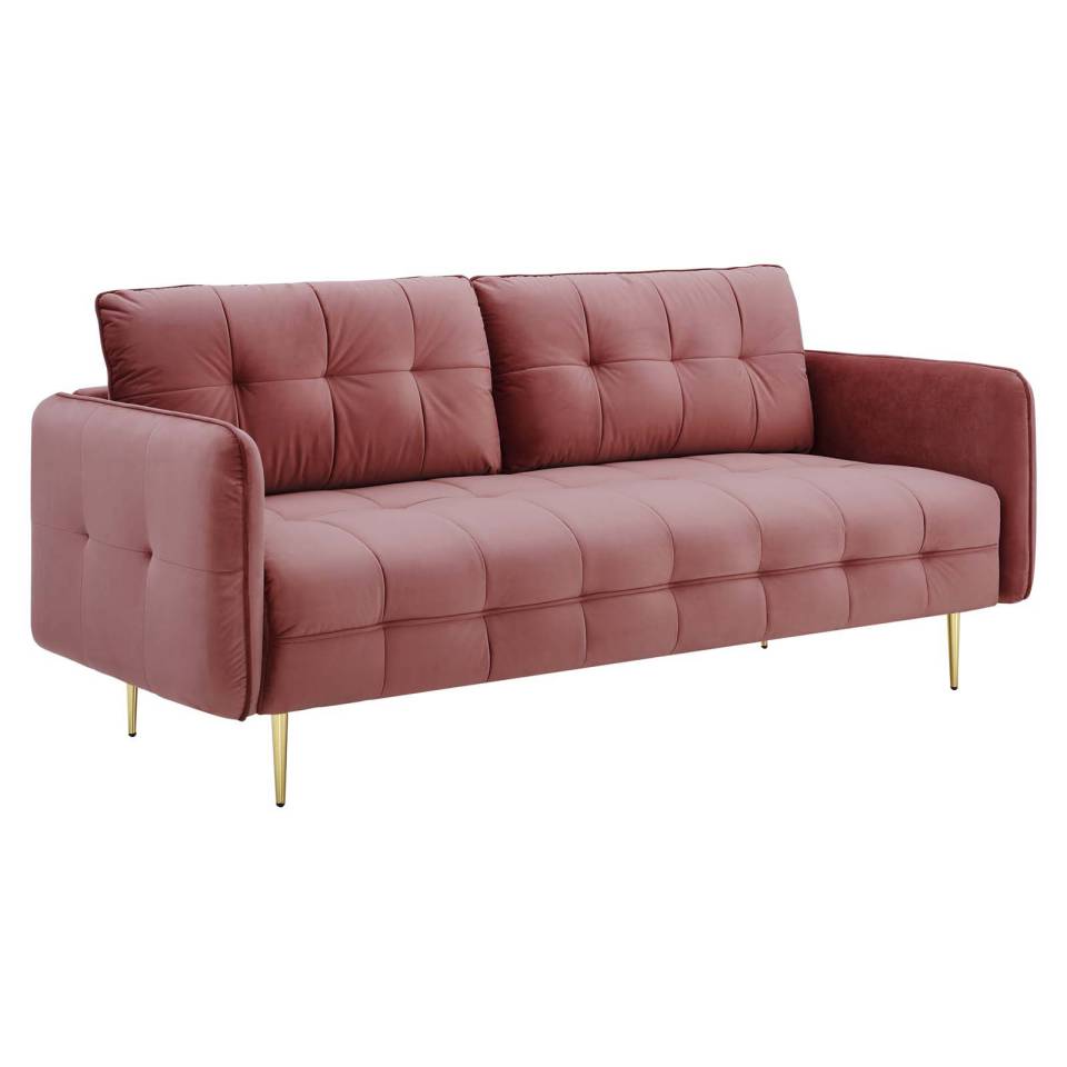 Modway Cameron Tufted Performance Velvet Sofa | Sofas