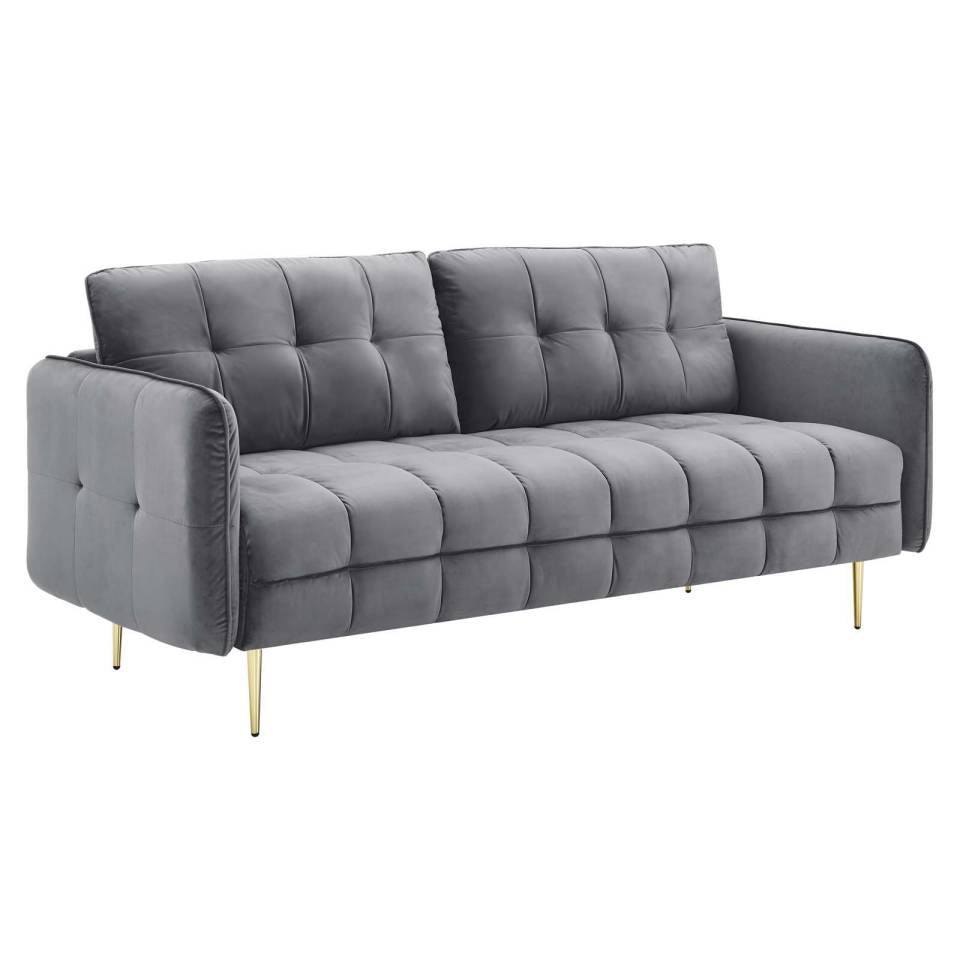 Modway Cameron Tufted Performance Velvet Sofa | Sofas | 