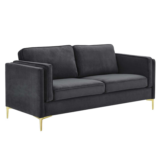 Kaiya Performance Velvet Sofa By Modway | Sofas | 