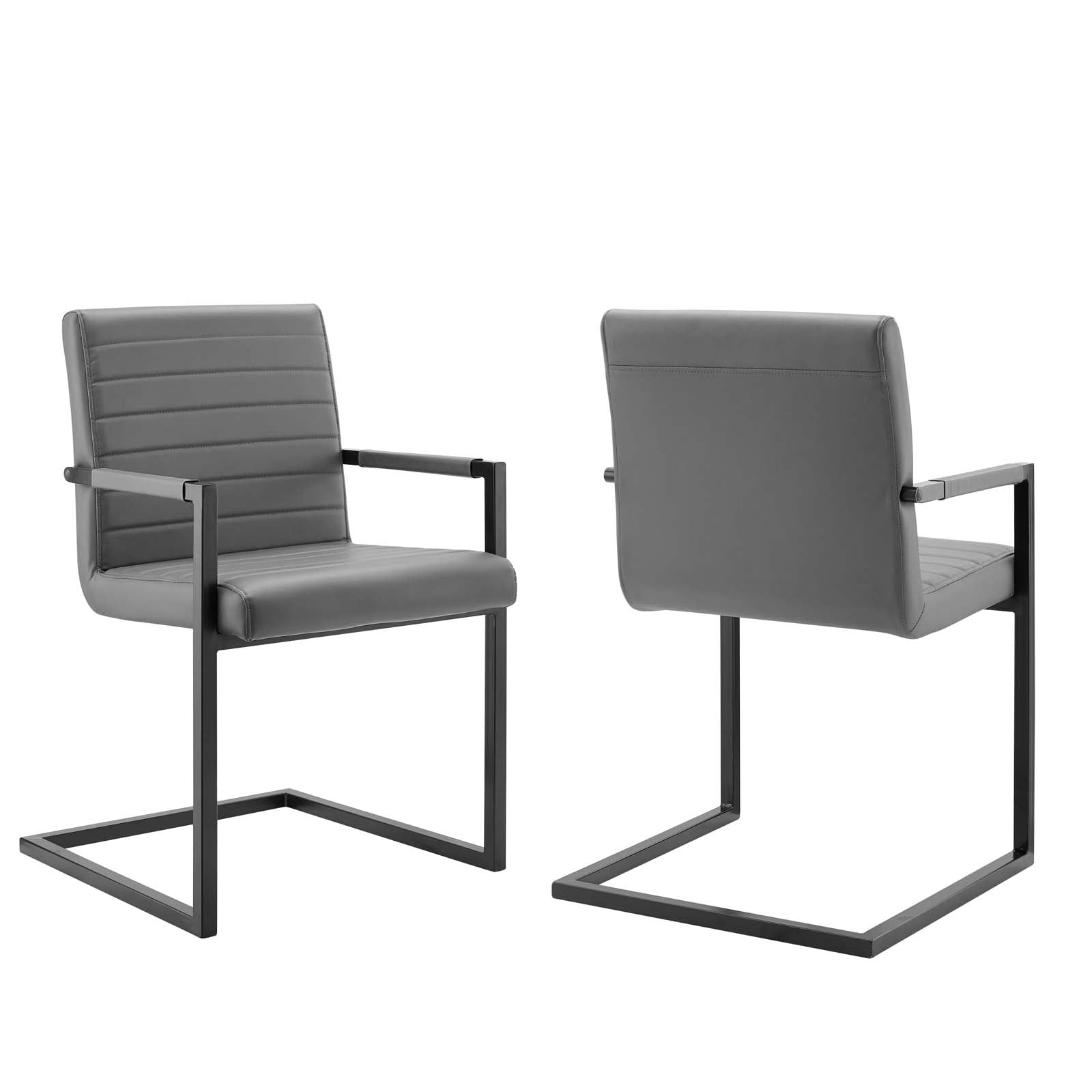 Savoy Vegan Leather Dining Chairs - Set of 2 By Modway | Dining Chairs | Modishstore-2