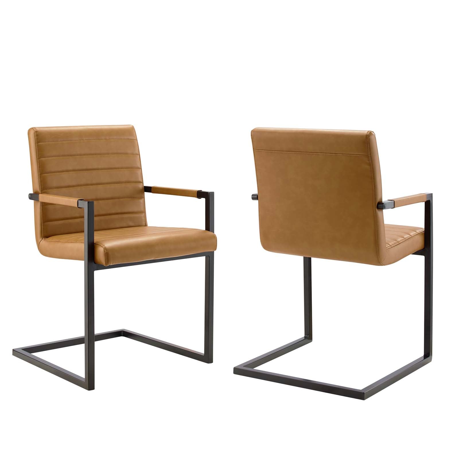 Savoy Vegan Leather Dining Chairs - Set of 2 By Modway | Dining Chairs | Modishstore-3