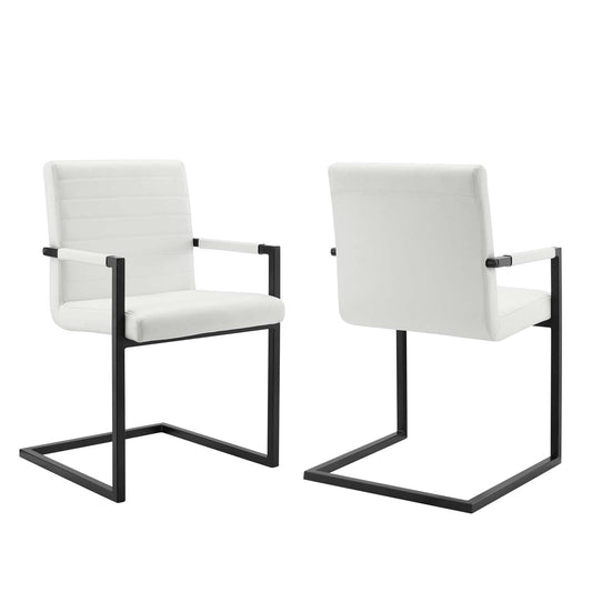 Savoy Vegan Leather Dining Chairs - Set of 2 By Modway | Dining Chairs | Modishstore-4