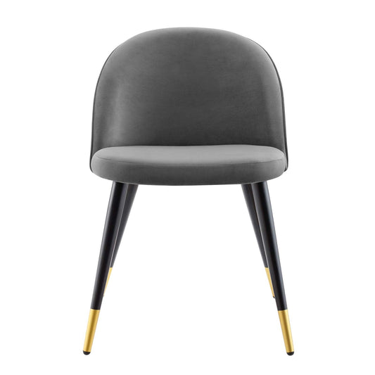 Cordial Performance Velvet Dining Chairs - Set of 2 By Modway | Dining Chairs | 