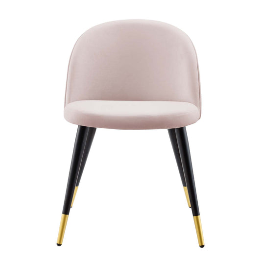 Cordial Performance Velvet Dining Chairs - Set of 2 By Modway | Dining Chairs | 