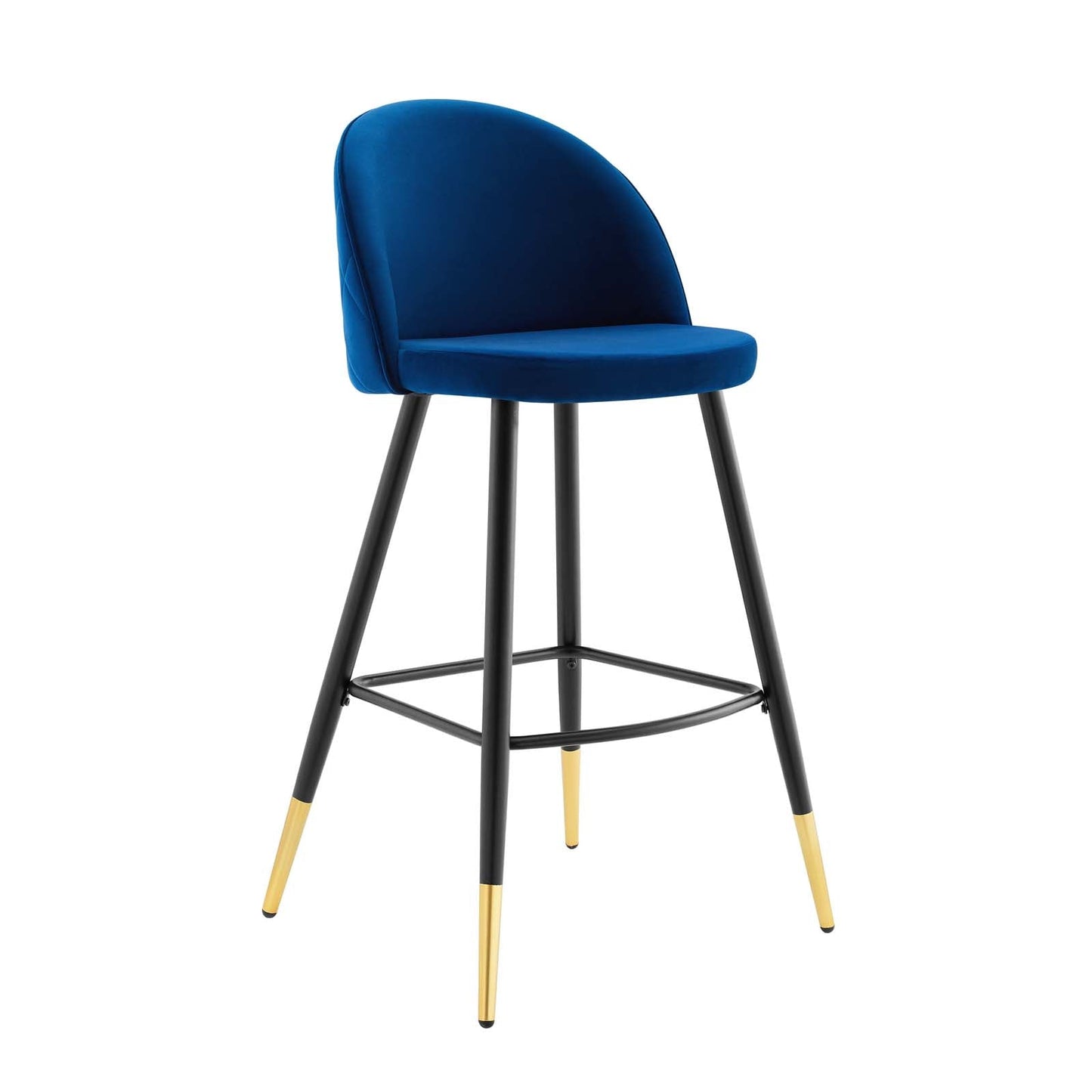Cordial Performance Velvet Bar Stools - Set of 2 By Modway | Bar stool | 