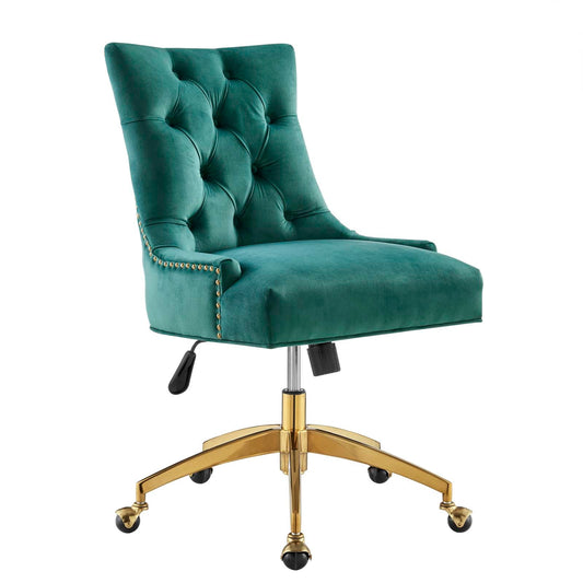 Modway Regent Tufted Performance Velvet Office Chair | Office Chairs | Modishstore-5