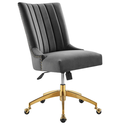 Modway Empower Channel Tufted Performance Velvet Office Chair | Office Chairs | 