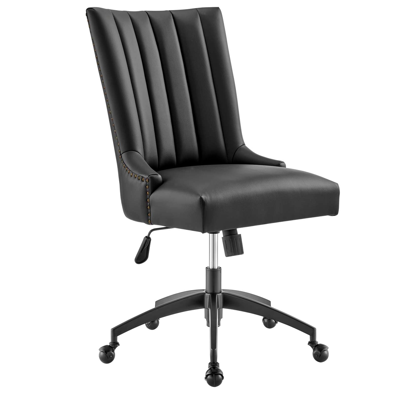Modway Empower Channel Tufted Vegan Leather Office Chair | Office Chairs