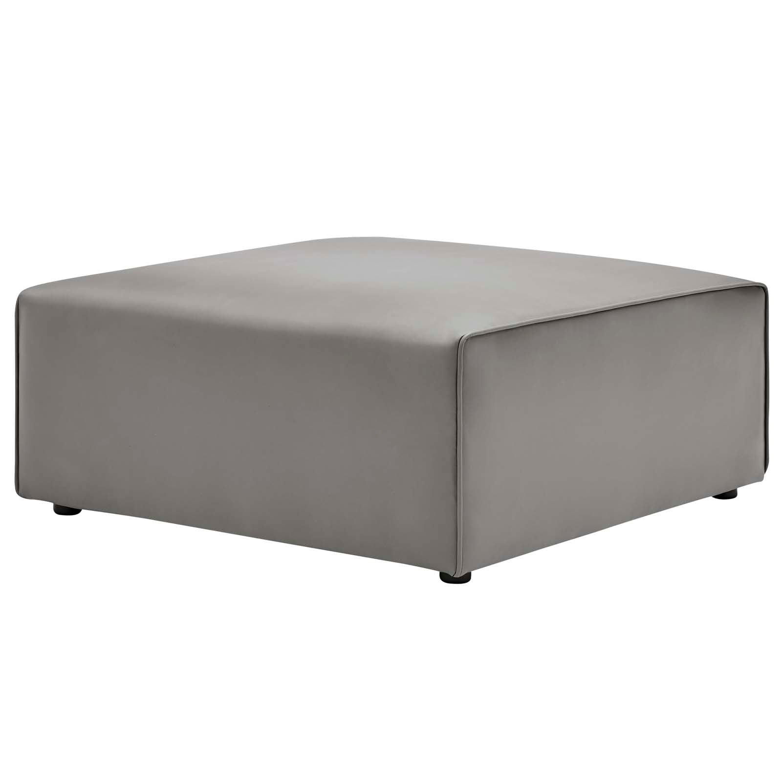 Mingle Vegan Leather Ottoman By Modway | Ottomans
