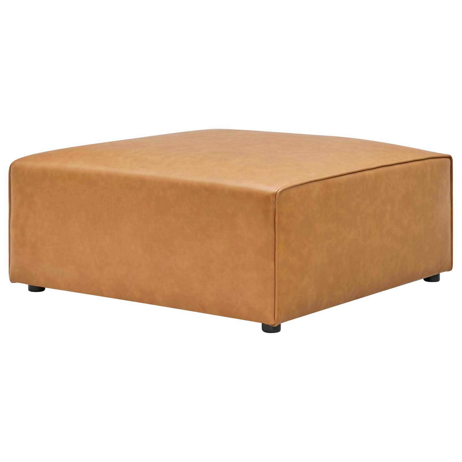 Mingle Vegan Leather Ottoman By Modway | Ottomans | 