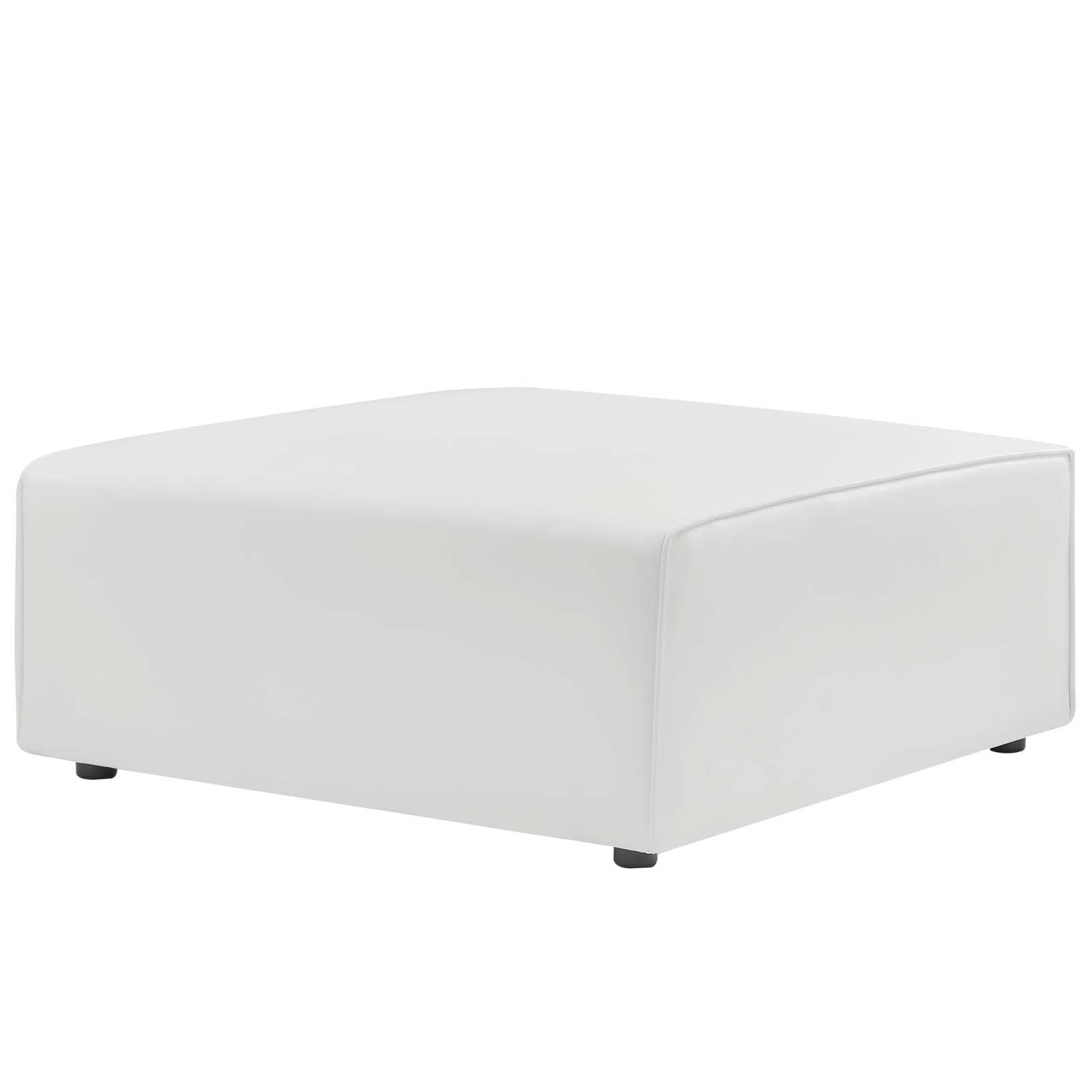 Mingle Vegan Leather Ottoman By Modway | Ottomans | 