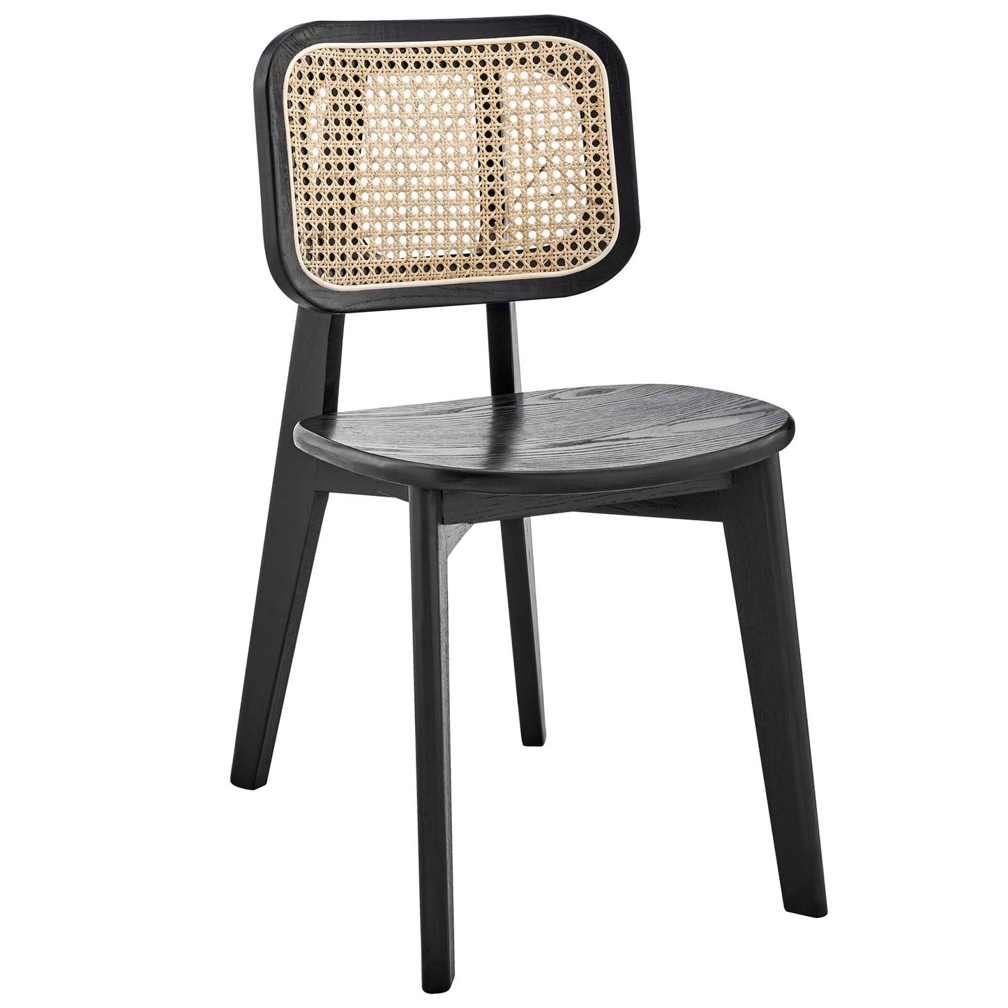Habitat Wood Dining Side Chair By Modway - EEI-4645-BLK | Dining Chairs |  Modishstore