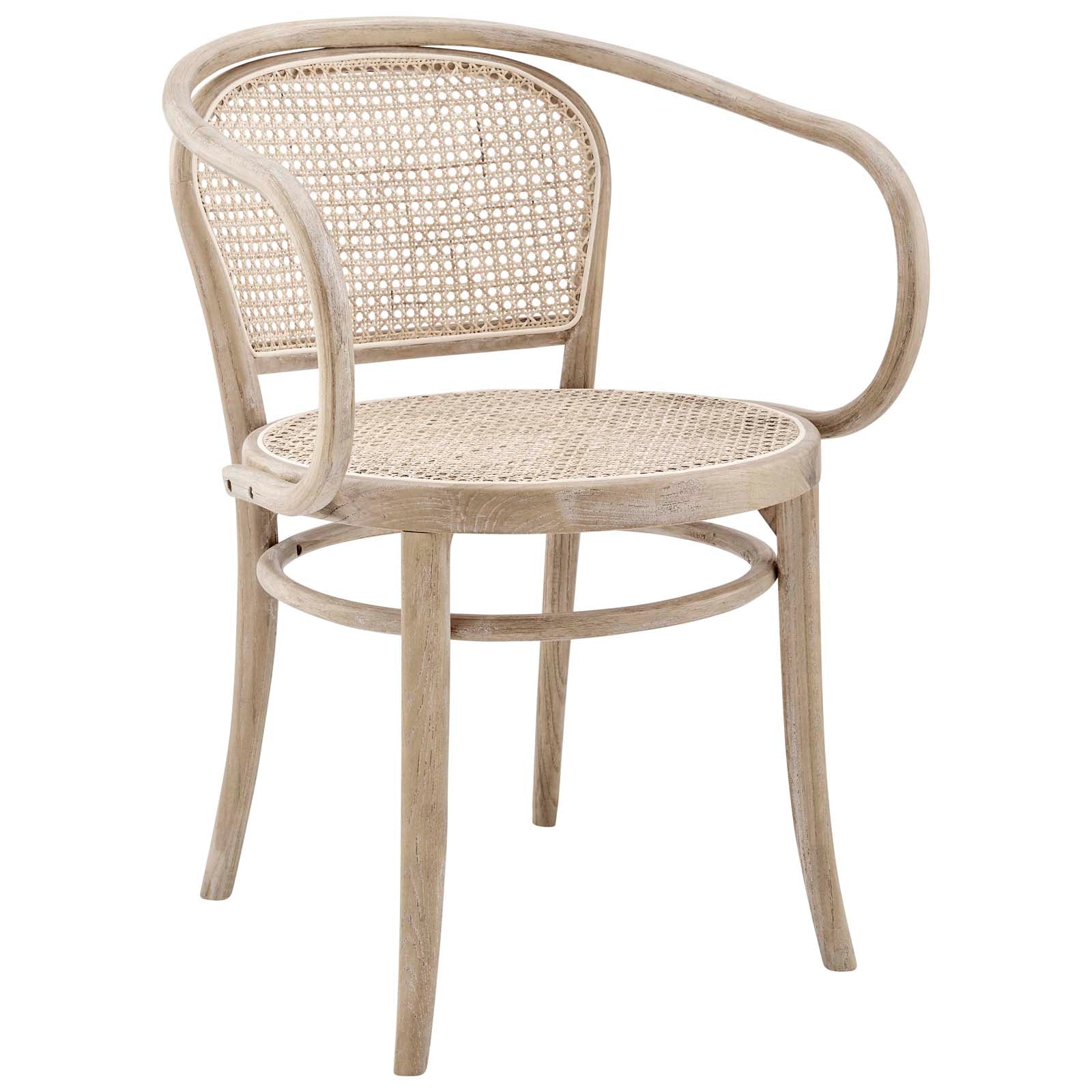 Oliana Wood Dining Armchair By Modway - EEI-4647-BLK | Dining Chairs |  Modishstore - 2