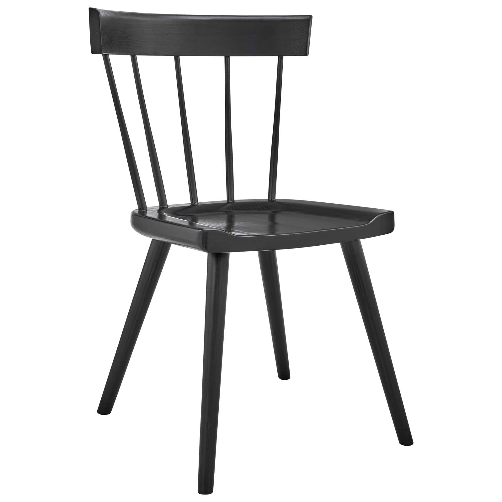 Sutter Wood Dining Side Chair By Modway - EEI-4650-BLK | Dining Chairs |  Modishstore