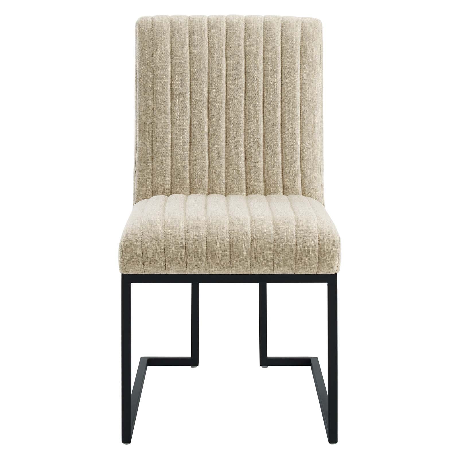 Indulge Channel Tufted Fabric Dining Chair By Modway | Dining Chairs