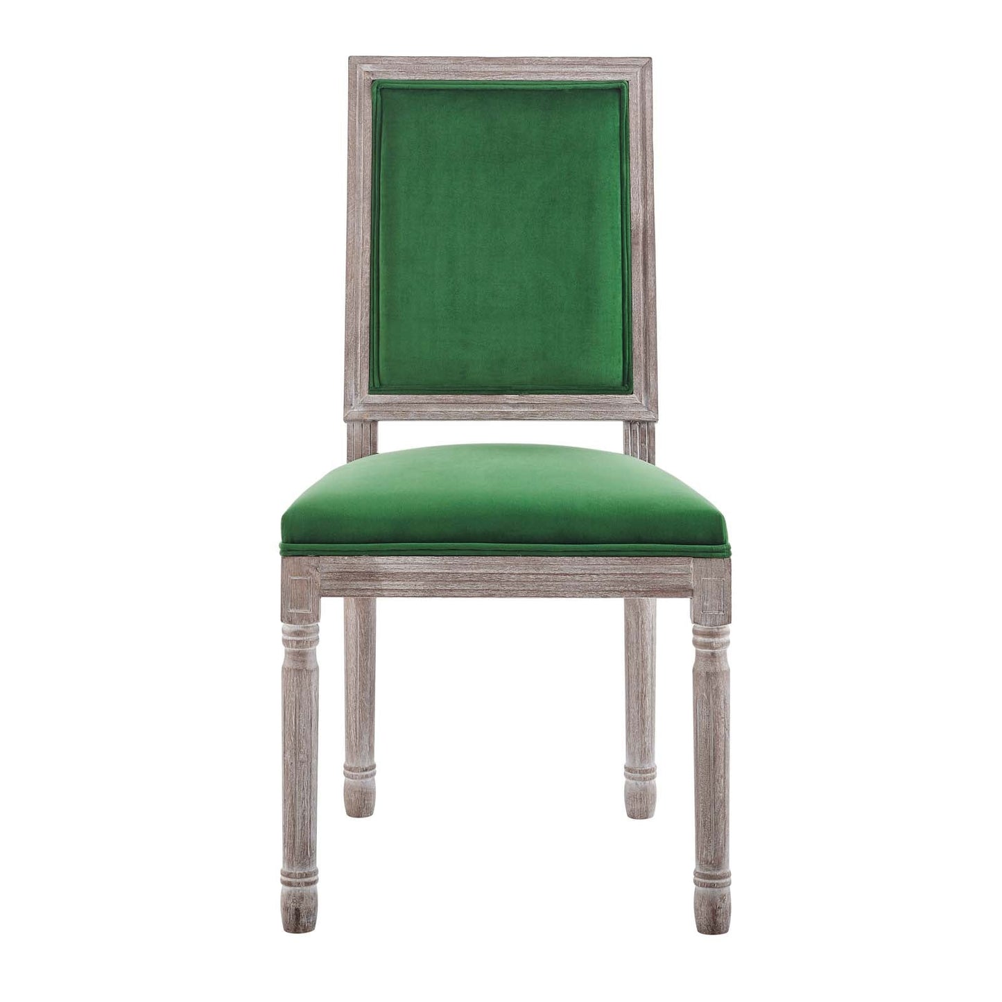 Modway Court French Vintage Performance Velvet Dining Side Chair | Dining Chairs