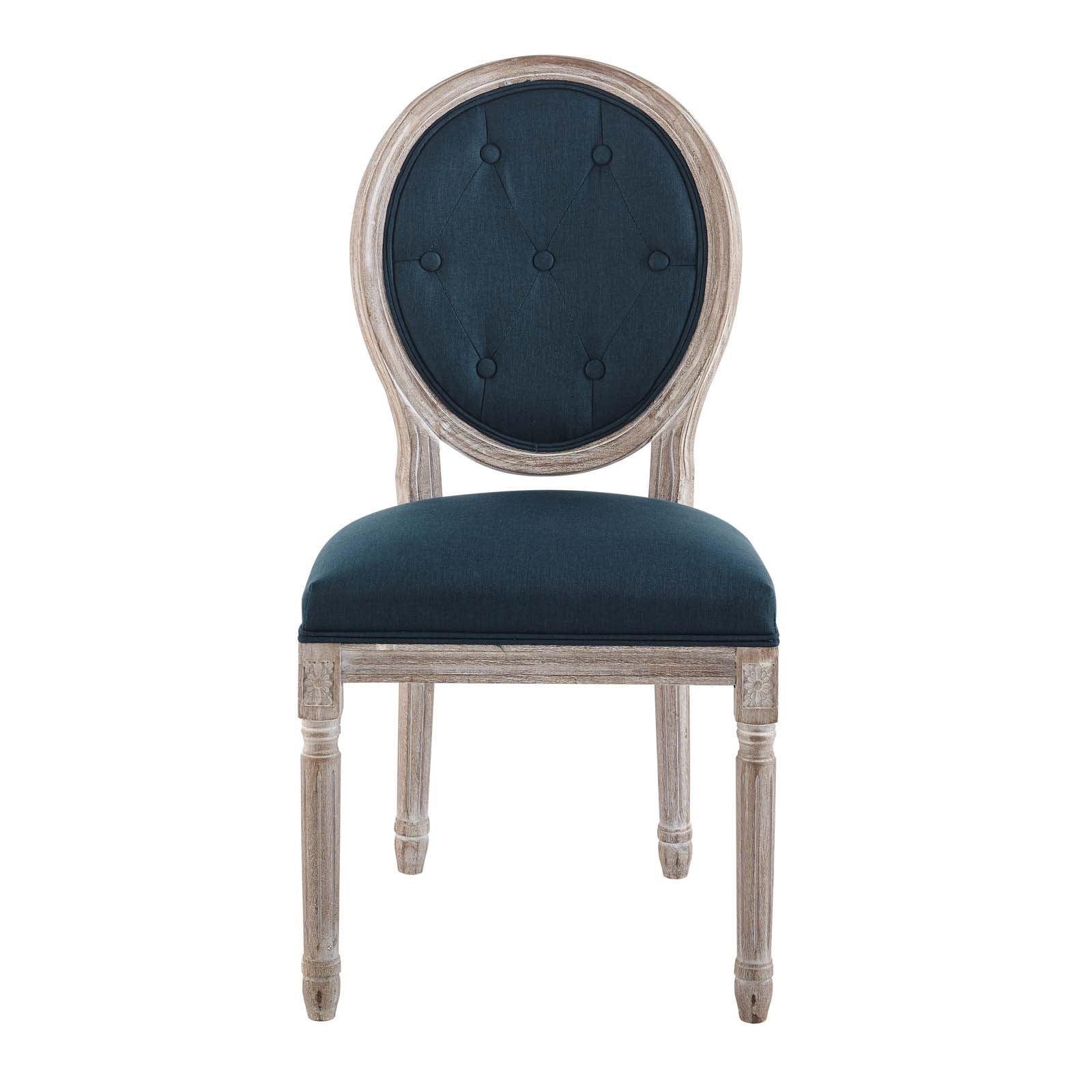 Modway Arise Vintage French Upholstered Fabric Dining Side Chair | Dining Chairs | 