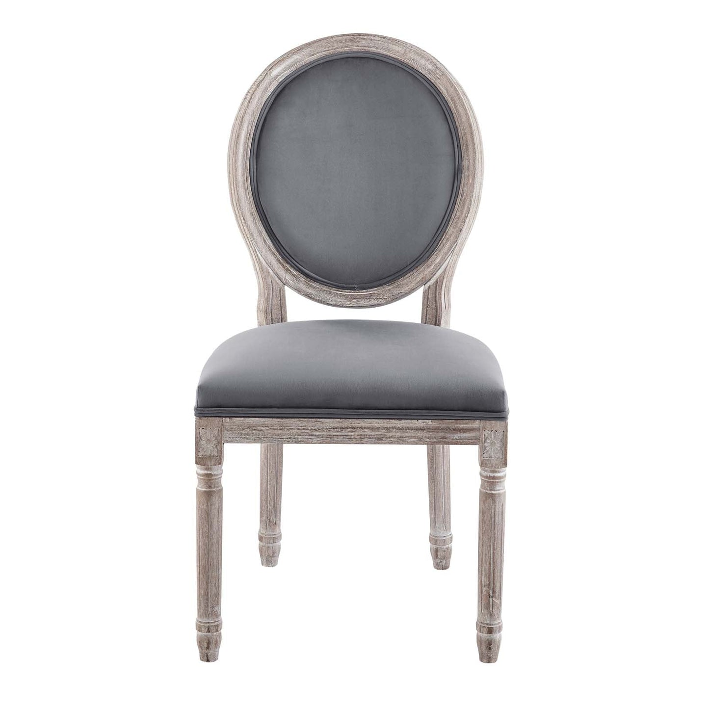 Modway Emanate Vintage French Performance Velvet Dining Side Chair | Dining Chairs | 