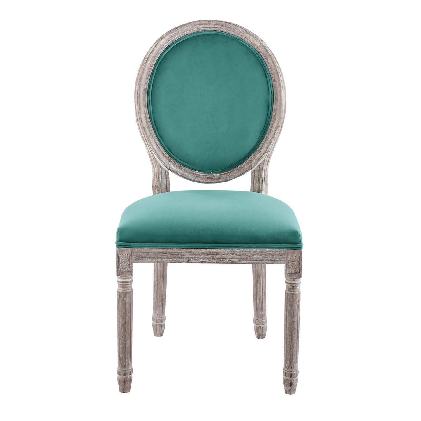 Modway Emanate Vintage French Performance Velvet Dining Side Chair | Dining Chairs | 