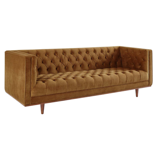 Elation Tufted Performance Velvet Sofa By Modway | Sofas | 
