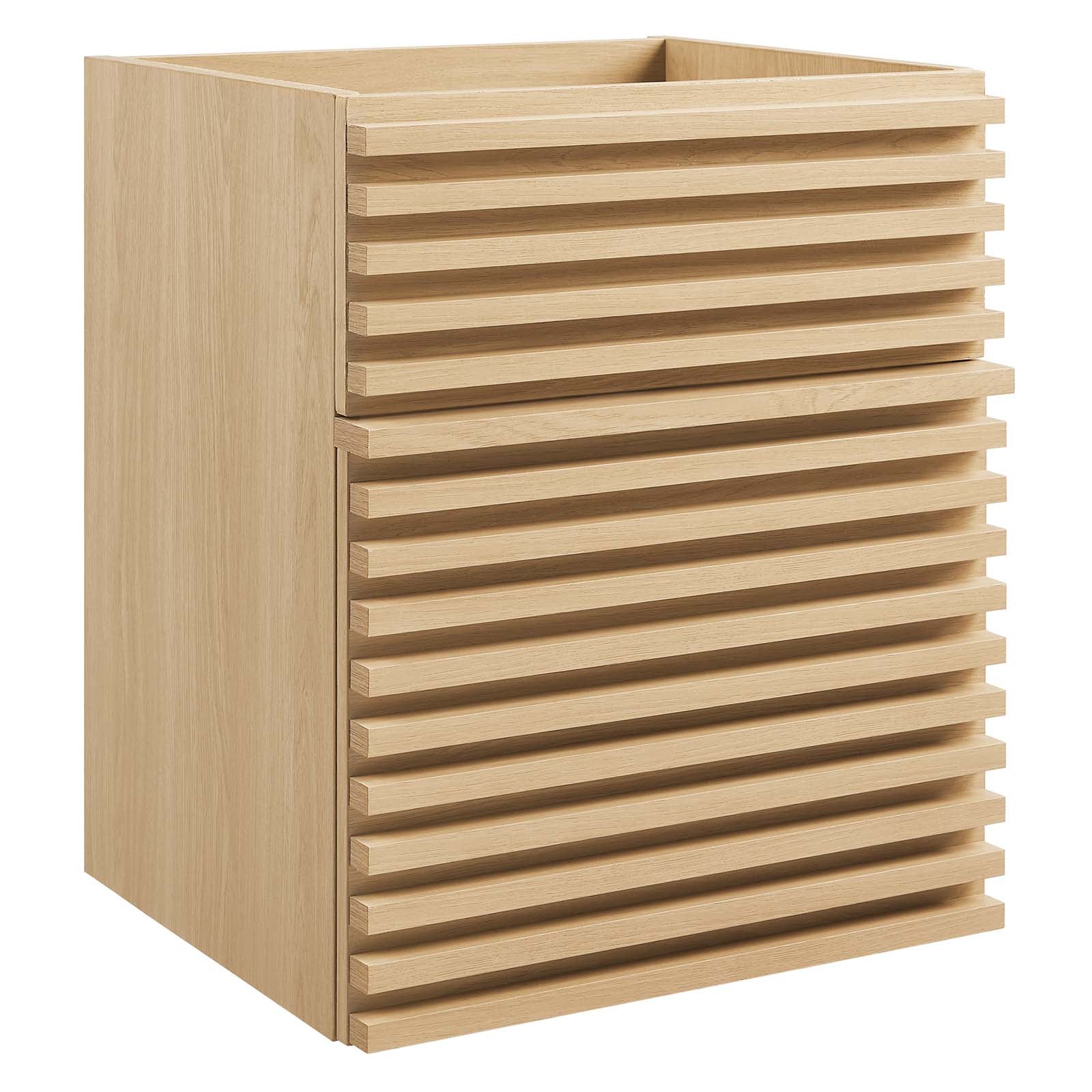 Render 18" Wall-Mount Bathroom Vanity Cabinet By Modway - EEI-4848 | Bathroom Accessories | Modishstore - 3