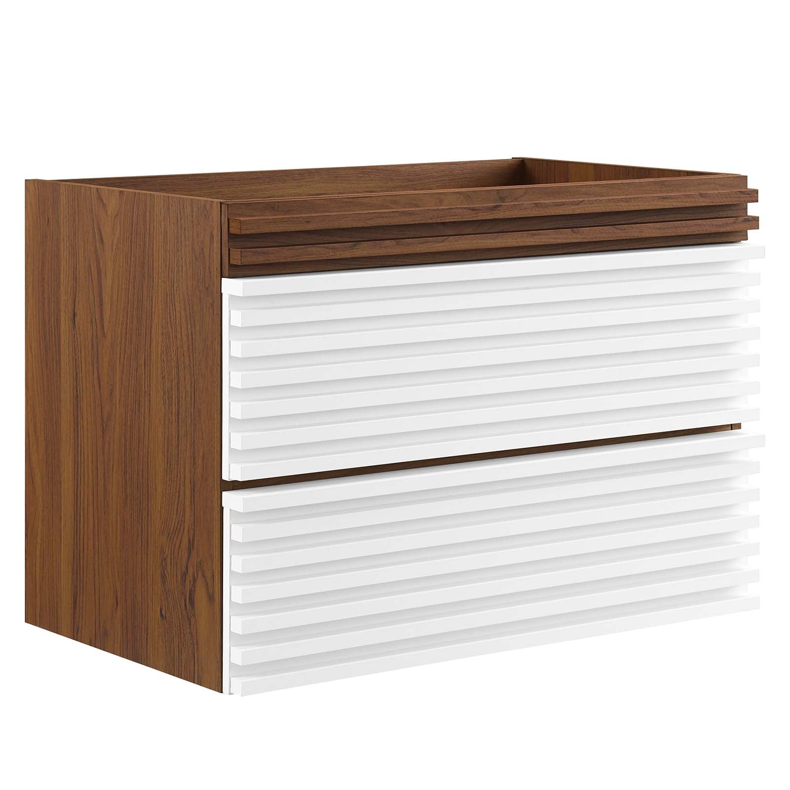 Render 30" Wall-Mount Bathroom Vanity By Modway - EEI-4850 | Bathroom Accessories | Modishstore - 6