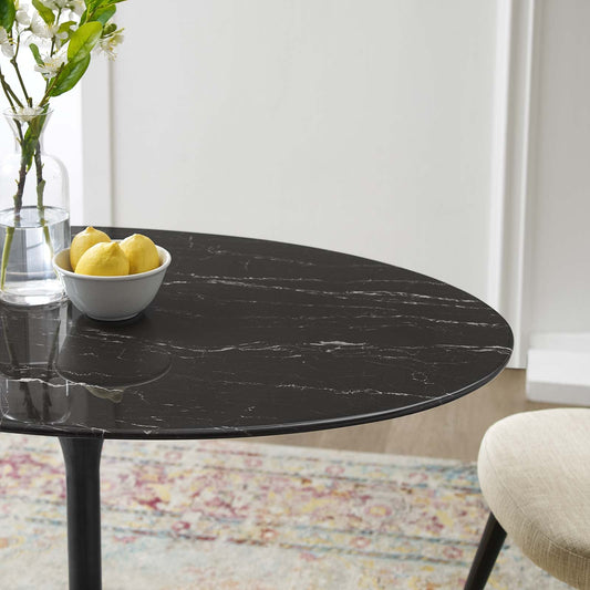 Lippa 42" Artificial Marble Dining Table By Modway | Dining Tables