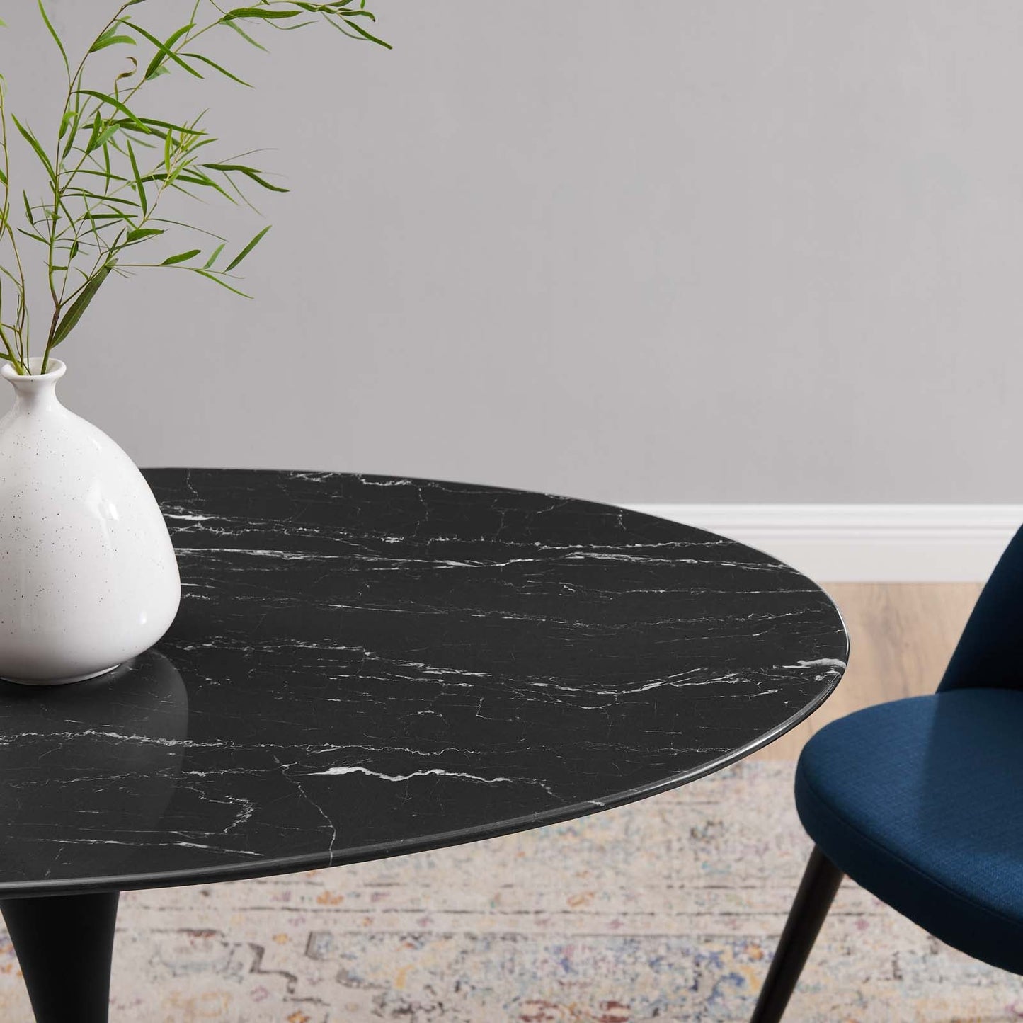 Lippa 48" Artificial Marble Dining Table By Modway | Dining Tables