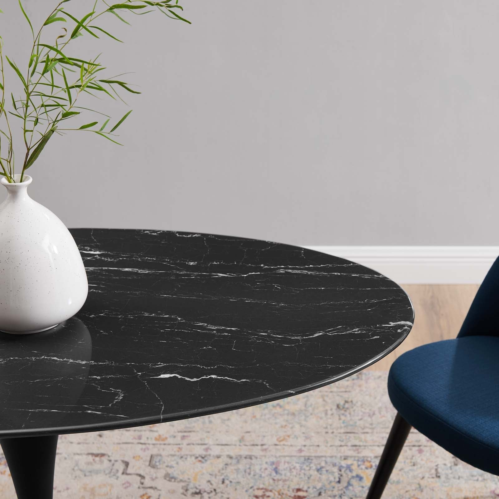 Lippa 48" Artificial Marble Dining Table By Modway | Dining Tables