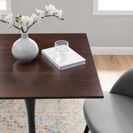 Lippa 28" Square Wood Bar Table By Modway | Bar Table