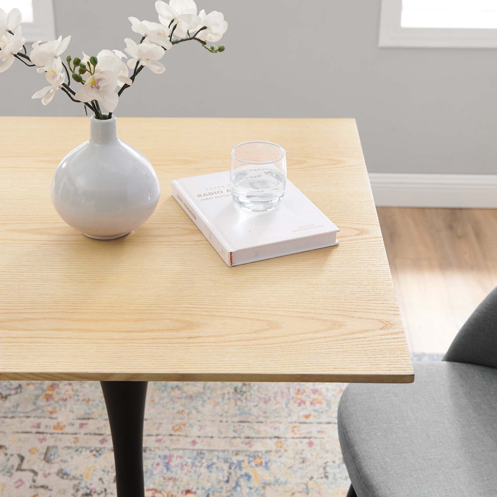 Lippa 28" Square Wood Bar Table By Modway | Bar Table | 