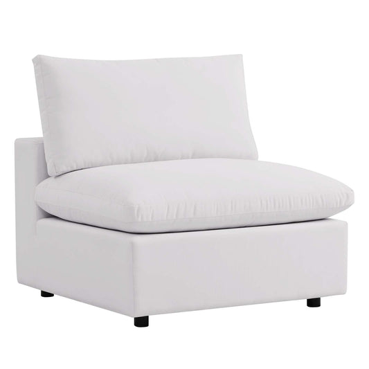 Commix Overstuffed Outdoor Patio Armless Chair By Modway | Outdoor Chairs | 