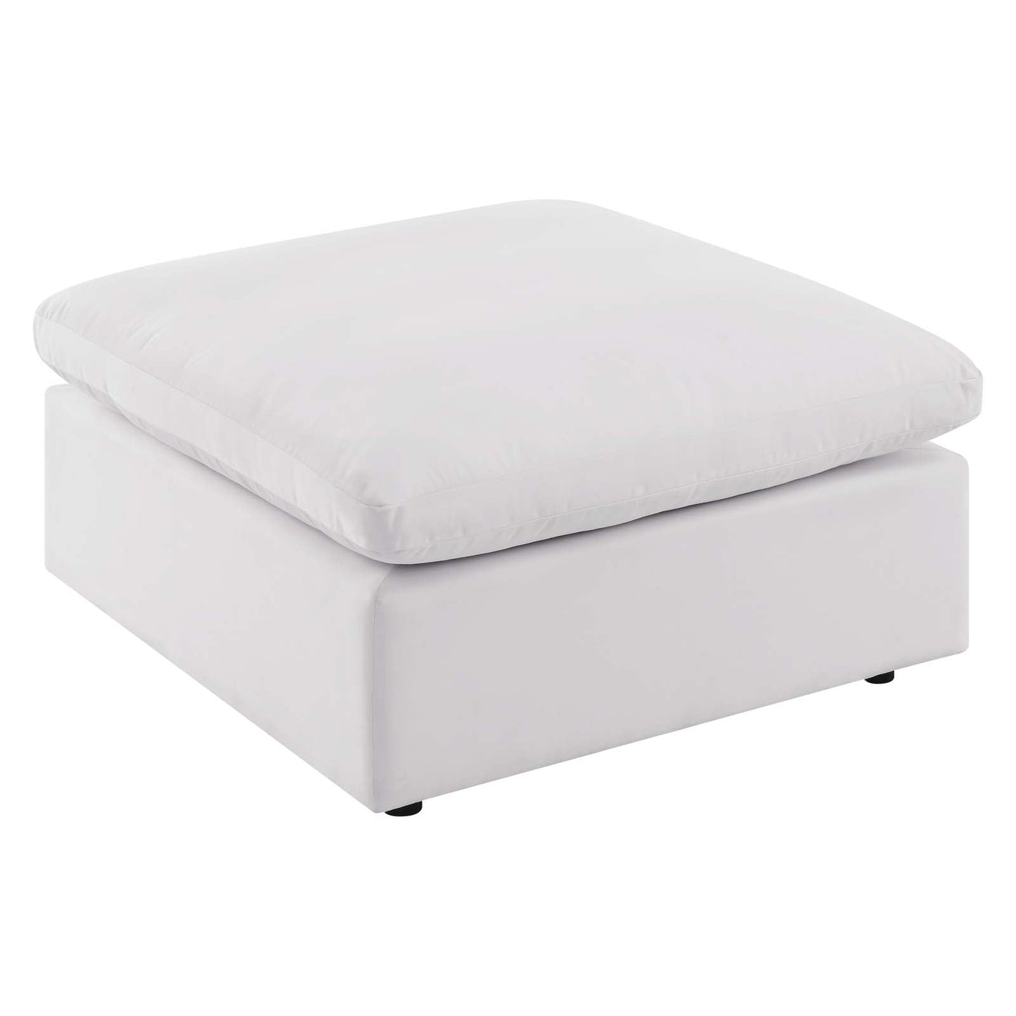 Commix Overstuffed Outdoor Patio Ottoman By Modway | Outdoor Ottomans | 