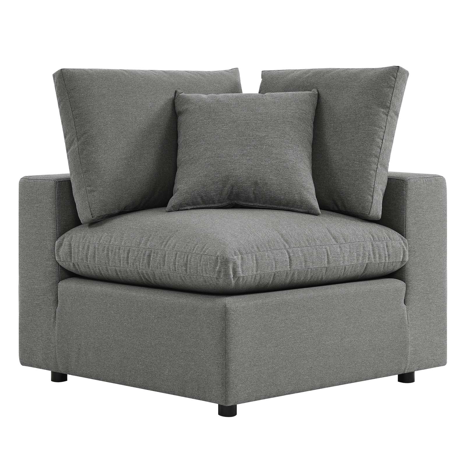 Modway Commix Overstuffed Outdoor Patio Corner Chair | Outdoor Sofas, Loveseats & Sectionals