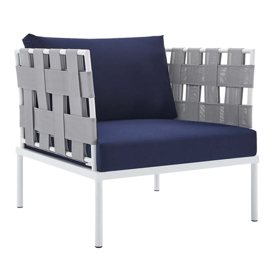 Harmony Sunbrella® Outdoor Patio Aluminum Armchair By Modway - EEI-4956 | Outdoor Chairs - 2