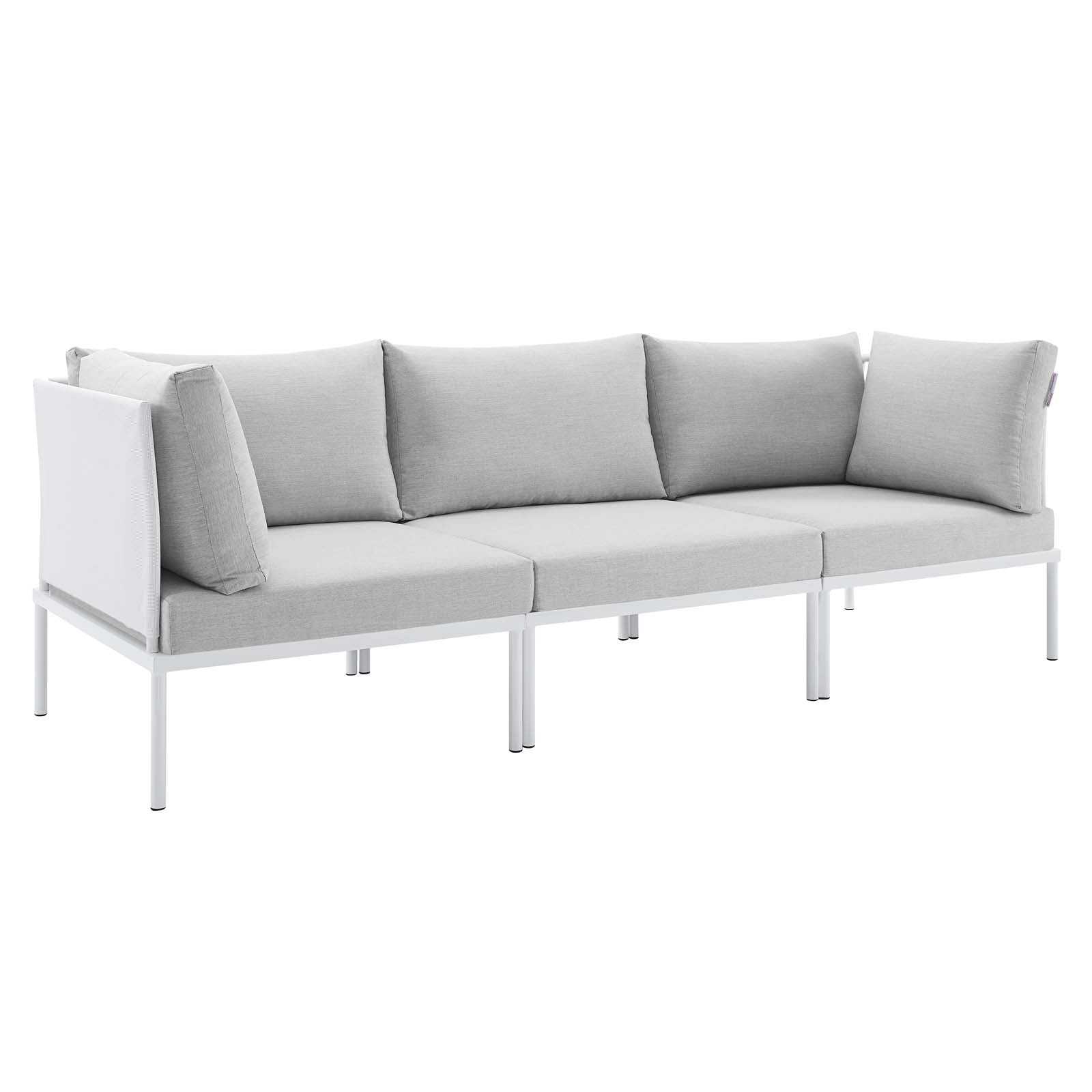 Modway Harmony Sunbrella® Outdoor Patio Aluminum Sofa | Outdoor Sofas, Loveseats & Sectionals