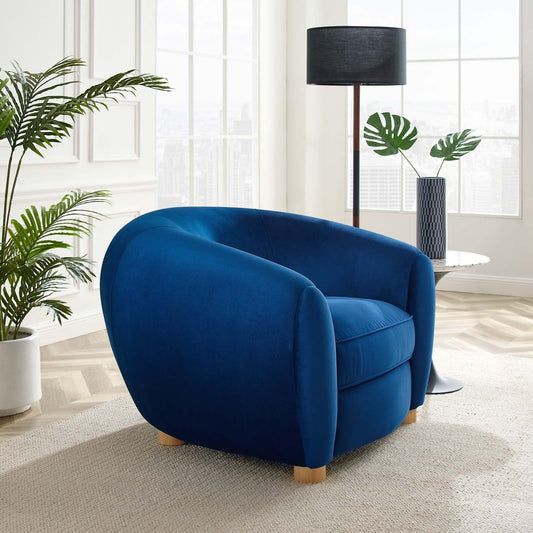 Modway Abundant Performance Velvet Armchair | Armchairs | 
