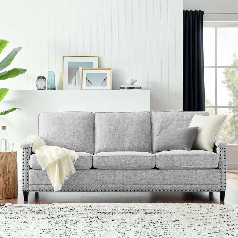 Modway Ashton Upholstered Fabric Sofa | Sofas | 