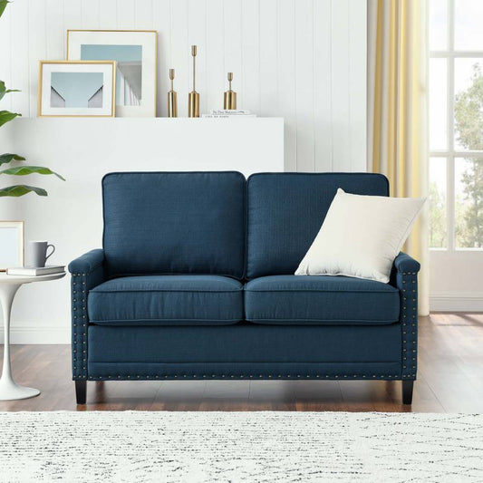 Modway Ashton Upholstered Fabric Loveseat | Loveseats