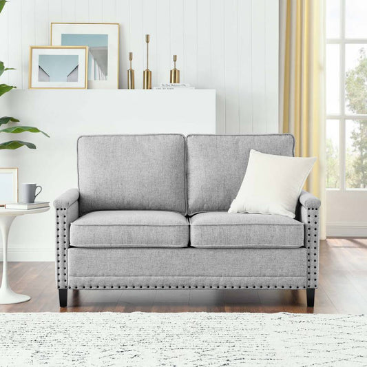 Modway Ashton Upholstered Fabric Loveseat | Loveseats | 
