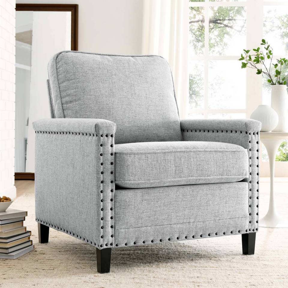 Modway Ashton Upholstered Fabric Armchair | Armchairs | 
