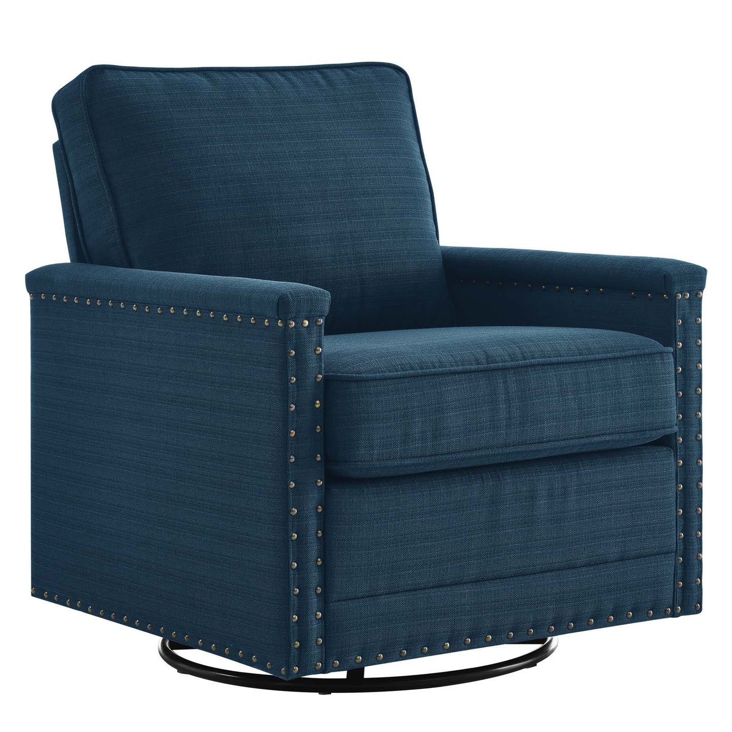 Modway Ashton Upholstered Fabric Swivel Chair | Sofas