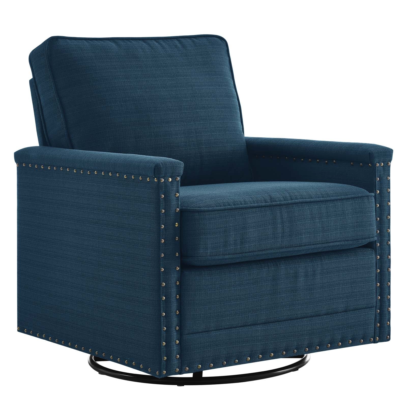 Modway Ashton Upholstered Fabric Swivel Chair | Sofas