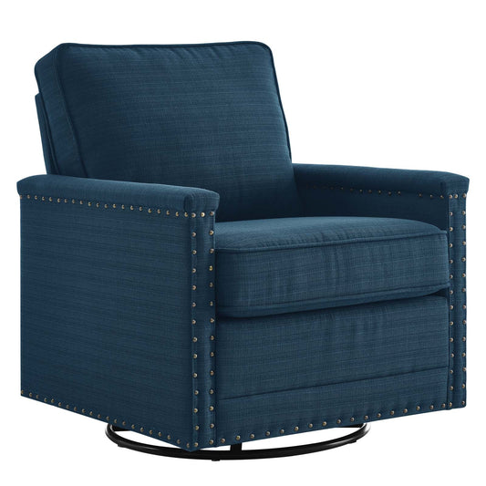Modway Ashton Upholstered Fabric Swivel Chair | Sofas