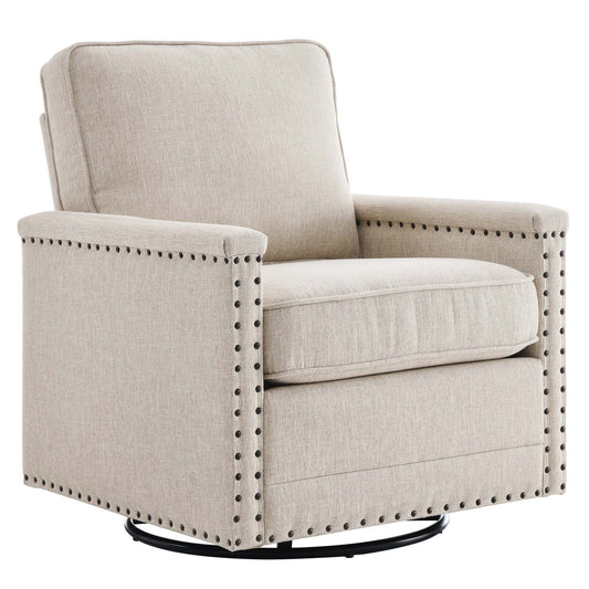 Modway Ashton Upholstered Fabric Swivel Chair | Sofas | 