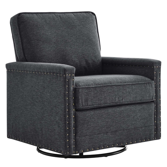 Modway Ashton Upholstered Fabric Swivel Chair | Sofas | 