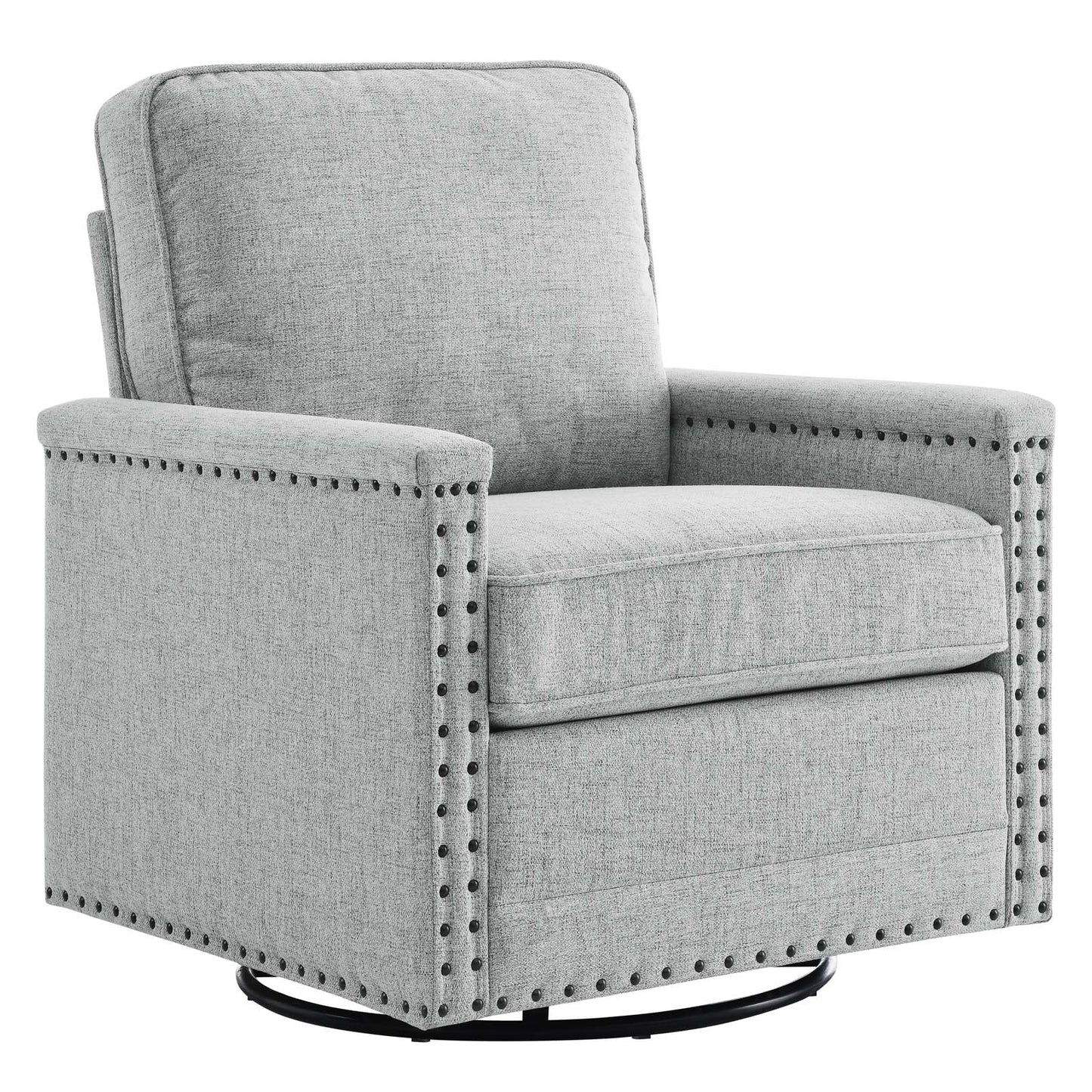 Modway Ashton Upholstered Fabric Swivel Chair | Sofas | 